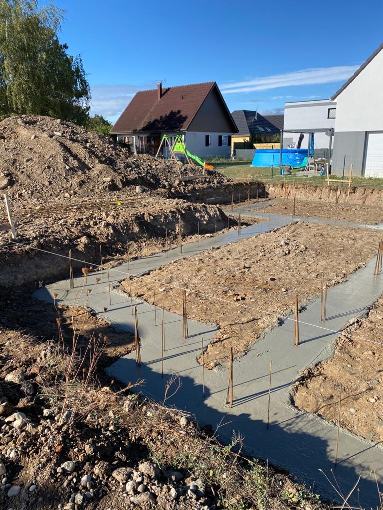 Notre chantier de construction à Houssen Wittelsheim 0