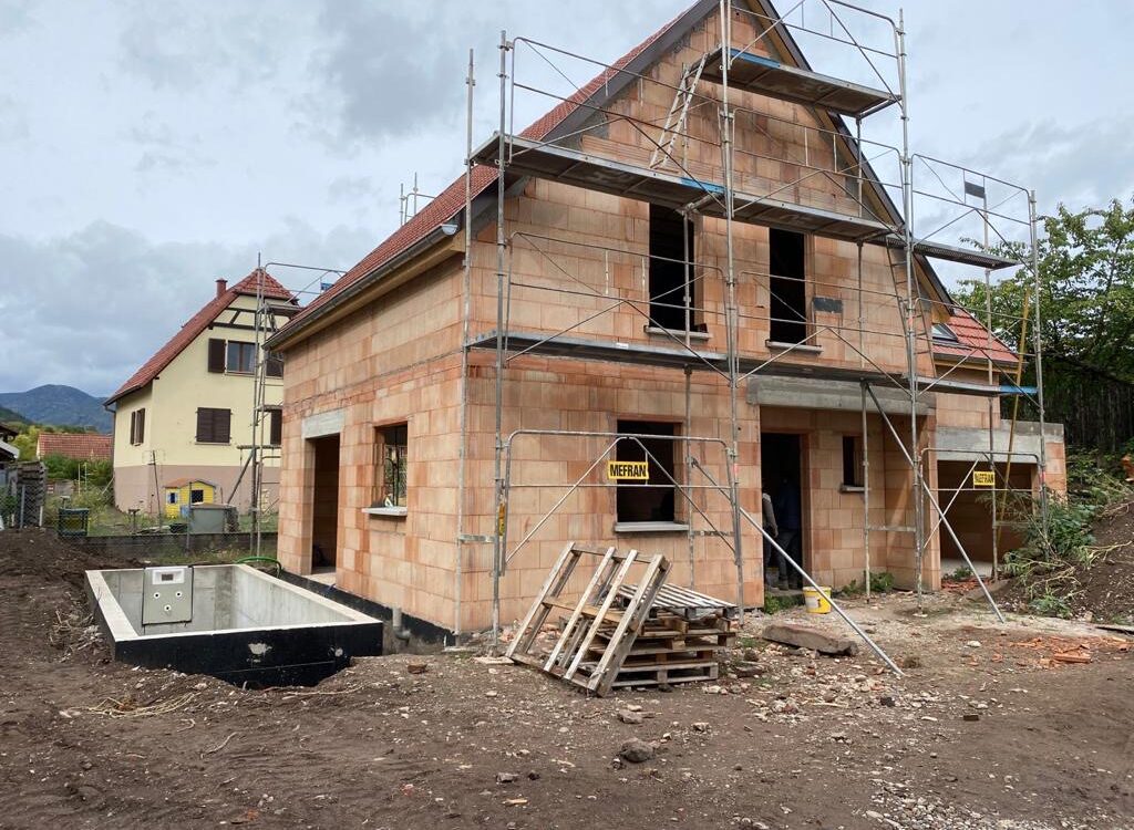 Découvrez notre chantier de construction à Châtenois Wittelsheim