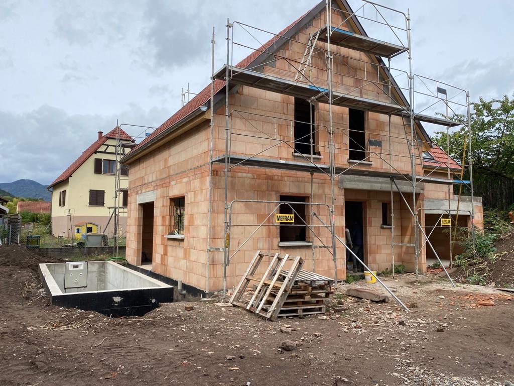 Découvrez notre chantier de construction à Châtenois Wittelsheim 0